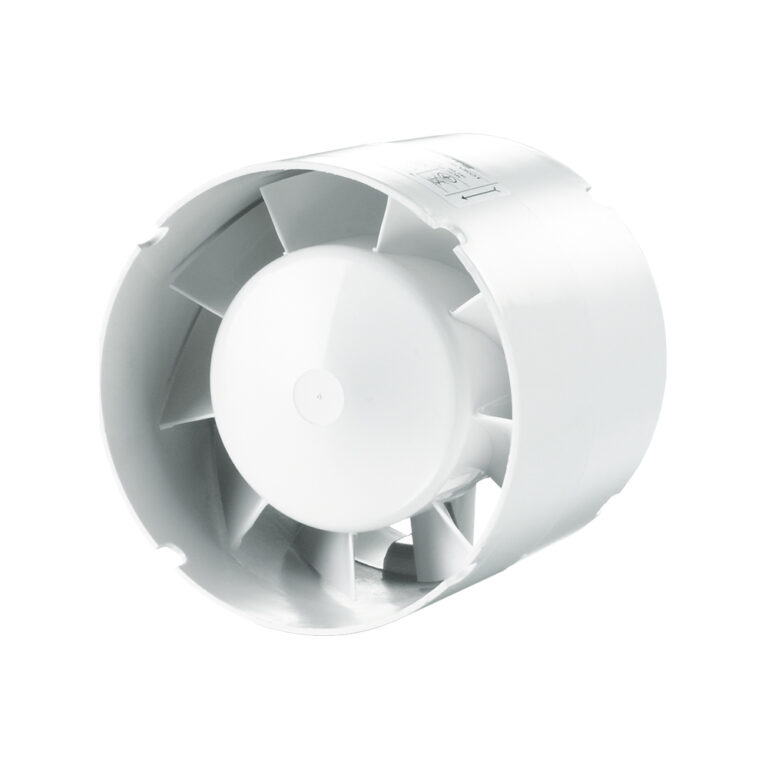 100 VKO1 Exhaust Fan, 100 mm Diameter, 107 m³/h, Whiteشفاط اوكراني للتهوية للمطبخ والحمام