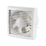 VVR 230 Exhaust Fan, 230 mm Diameter, 455 m³/h Airflow, Whiteشفاط تهوية اوكراني لحمام ولمطبخ