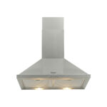 TurboLine Pyramid Kitchen Hood, 60 cm, 4 Speeds 1200 m³/h, Silver - Classica Plus 60